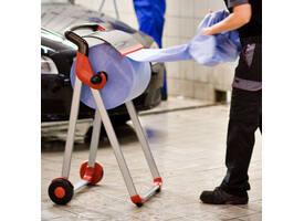 Poetspapier Tork W1 Plus Premium 2-laags 1500 vel blauw 130050