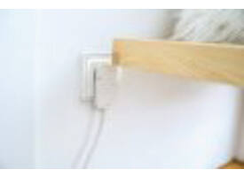 Verlengsnoer Brennenstuhl met platte stekker H05VV-F3G1.5 3 meter wit