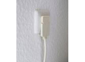 Verlengsnoer Brennenstuhl met platte stekker H05VV-F3G1.5 5 meter wit