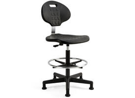 Werkstoel Euroseats Tarente Large zwart