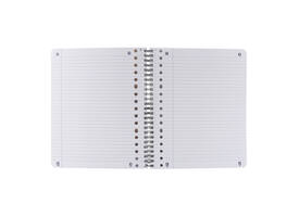 Collegeblok Oxford School A5+ lijn 17-gaats 160 pagina's 80gr voordeelpak assorti 3 stuks