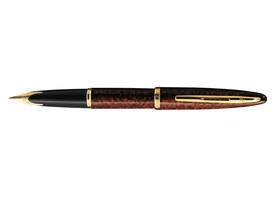 Vulpen Waterman Carène Marine amber GT medium
