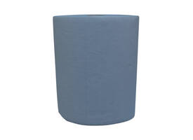 Poetspapier Katrin Industrial groot 2-laags 500 vel blauw 481108