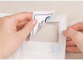 Naambadge etiket Avery J4785-20 80x50mm wit 200 stuks