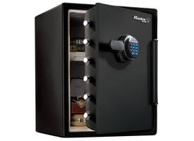 Kluis MasterLock brandvrij en waterdicht electronisch combi-slot XXL zwart ZA62