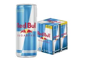 Energiedrank Red Bull sugarfree blik 250 ml