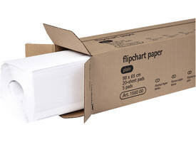 Flipoverpapier Legamaster blanco 20vel 5stuks