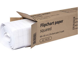 Flipoverpapier Legamaster ruit 20vel 5stuks