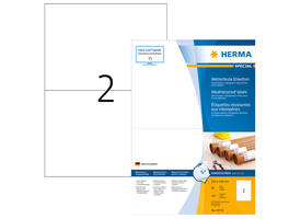 Etiket HERMA 10774 210x148mm weerbestendig wit 160 stuks