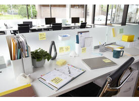 Memoblok Post-it 655 76x127mm geel 12 stuks