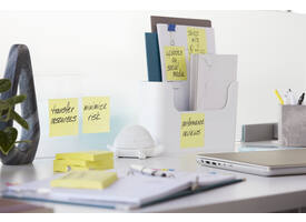 Memoblok Post-it 656 Super Sticky 51x76mm geel 12 stuks
