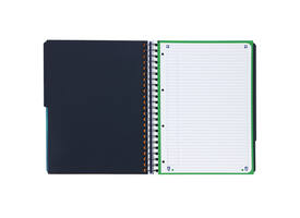 Projectboek Oxford School A4+ lijn 4-gaats 240 pagina's 80gr aqua