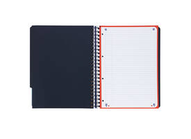 Projectboek Oxford School A4+ lijn 4-gaats 240 pagina's 80gr aqua