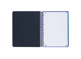 Projectboek Oxford School A4+ lijn 4-gaats 240 pagina's 80gr aqua