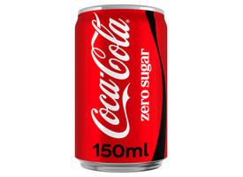 Frisdrank Coca Cola zero blik 150ml