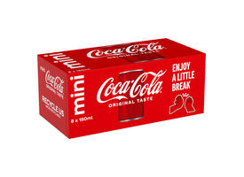 Frisdrank Coca Cola Regular blik 150ml