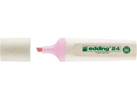 Markeerstift edding 24 EcoLine pastel roze