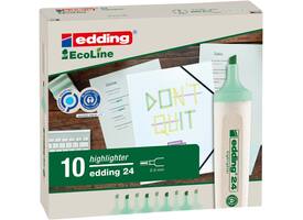 Markeerstift edding 24 EcoLine pastel groen