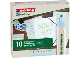 Markeerstift edding 24 EcoLine pastel blauw