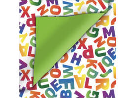 Tijdschriftenzak Special Wrap 25x4x34cm letters seal à 100 stuks