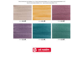 Acrylverf Talens Art Creation metallic assorti 6 tubes à 12ml