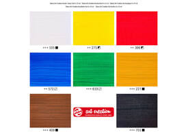 Acrylverf Talens Art Creation assorti 8 tubes à 12ml