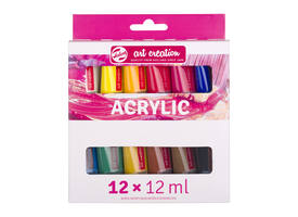 Acrylverf Talens Art Creation assorti 12 tubes à 12ml