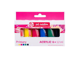Acrylverf Talens Art Creation Primary assorti 6 tubes à 12ml