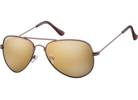 Zonnebril Montana met Revo bruin glas en metalen pootje koffiekleur