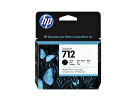 Inktcartridge HP 712 3ED71A zwart