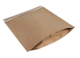 Sendbag verzendverpakking IEZZY 38/42 x 44 + 9,5cm bruin 200 stuks
