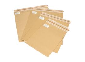 Sendbag verzendverpakking IEZZY 34/38 x 45cm bruin 200 stuks