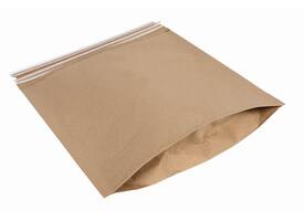 Sendbag verzendverpakking IEZZY 30/34 x 37 + 9,5cm bruin 250 stuks