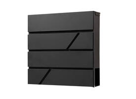 Brievenbus BRASQ PB200 Deluxe wand zwart