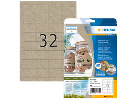 Etiket HERMA 10752 48.3x33.8mm silphie bruin 640 stuks