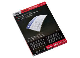 Lamineerhoes GBC A4 highspeed 2x80micron 100 stuks