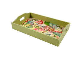 Dienblad Creativ Company hout 30x17x5cm