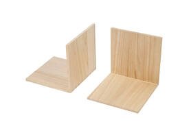 Boekensteun Creativ Company hout 15x15x15cm
