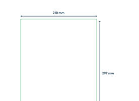 Etiket qbasic a4 1.000 vel 210x297mm 1000 labels