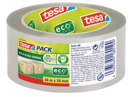 Verpakkingstape Tesa 58297 Eco transparant Ultra strong