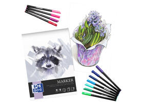 Tekenblok Oxford Marker A3 15 vel 180 gram