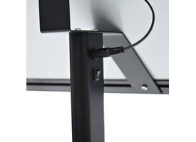 Menu vitrinekast Europel 2x A4 LED