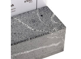 Kaarthouder Europel A4 Polystone antraciet