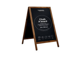 Krijt stoepbord Europel 660x1040mm natur