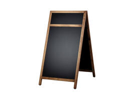 Krijt stoepbord Europel 660x1280mm DELUX natuur