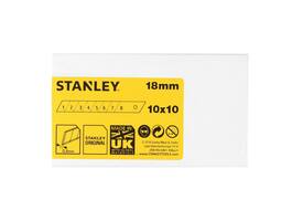 Afbreekmesjes Stanley 18mm 10 stuks x 10