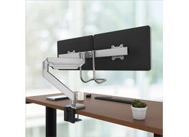 Monitorarm Fellowes Eppa Crossbar zilver