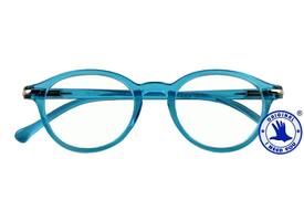 Leesbril I Need You +1.00 dpt Tropic blauw