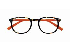 Leesbril I Need You +3.00 dpt Junior Selection bruin-oranje
