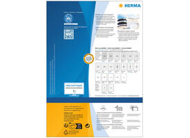 Etiket HERMA recycling 10725 38.1x21.2mm wit 5200 stuks